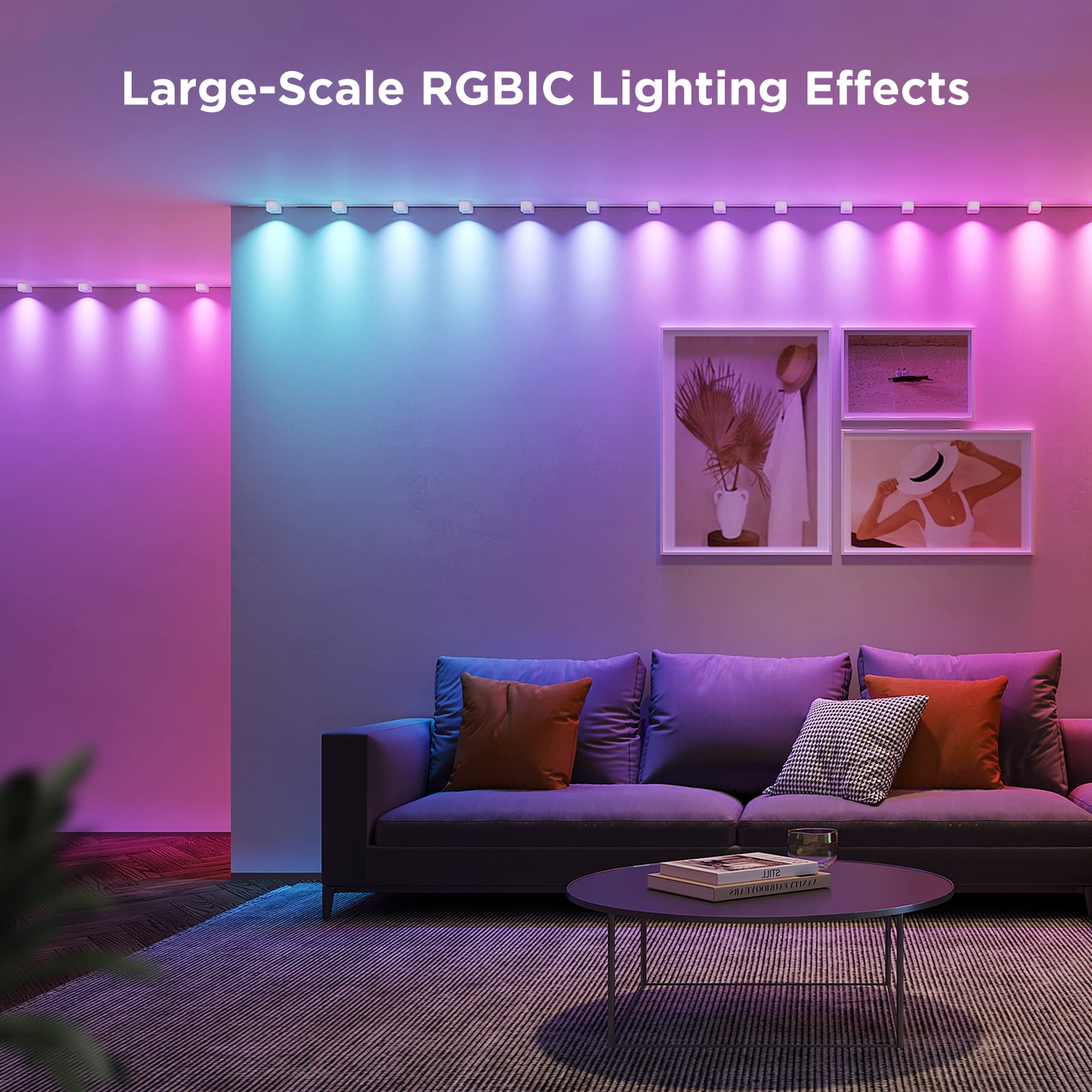 Govee 16.4' RGBIC String Downlights - Image 2